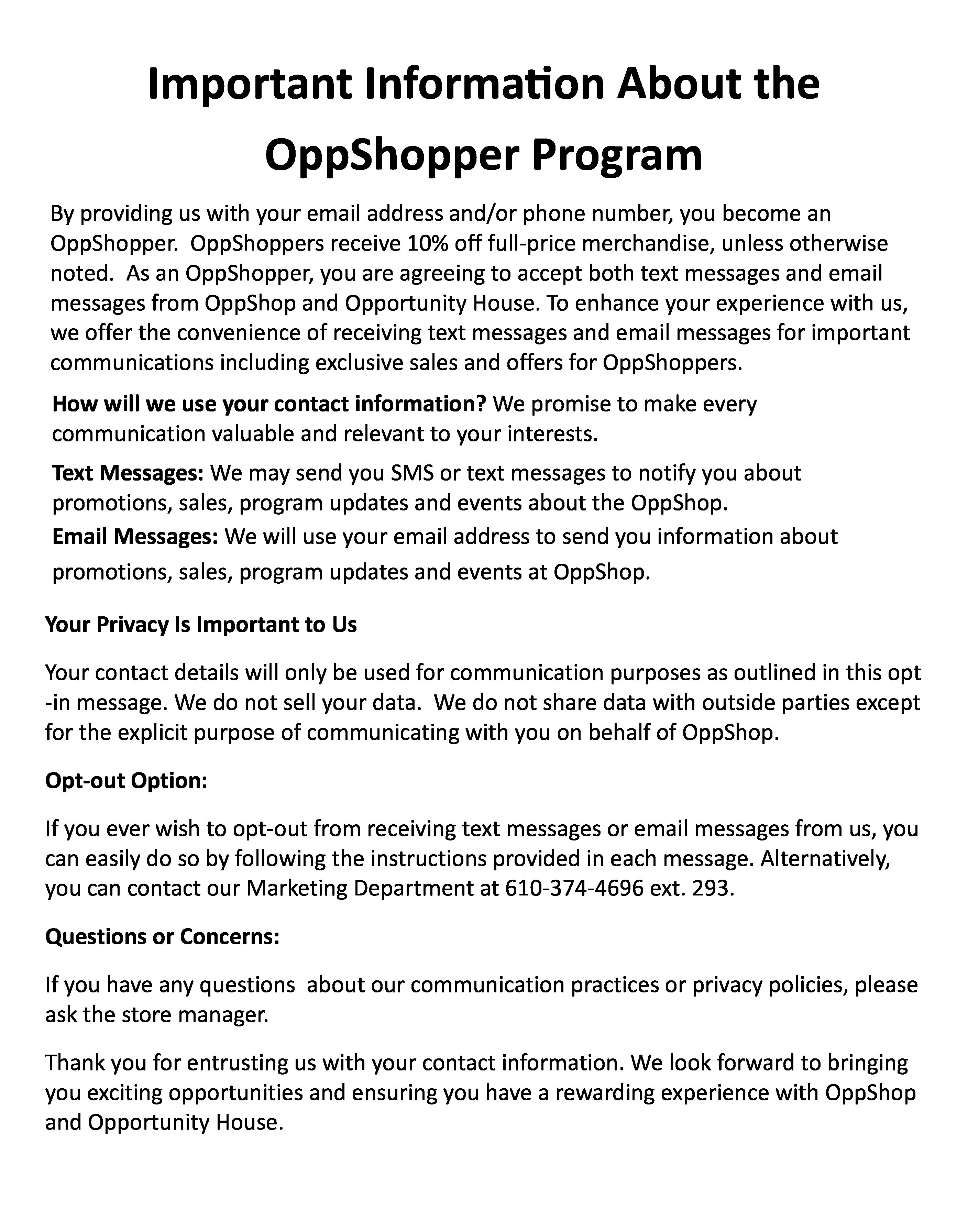 OppShopper SMS Notice pdf